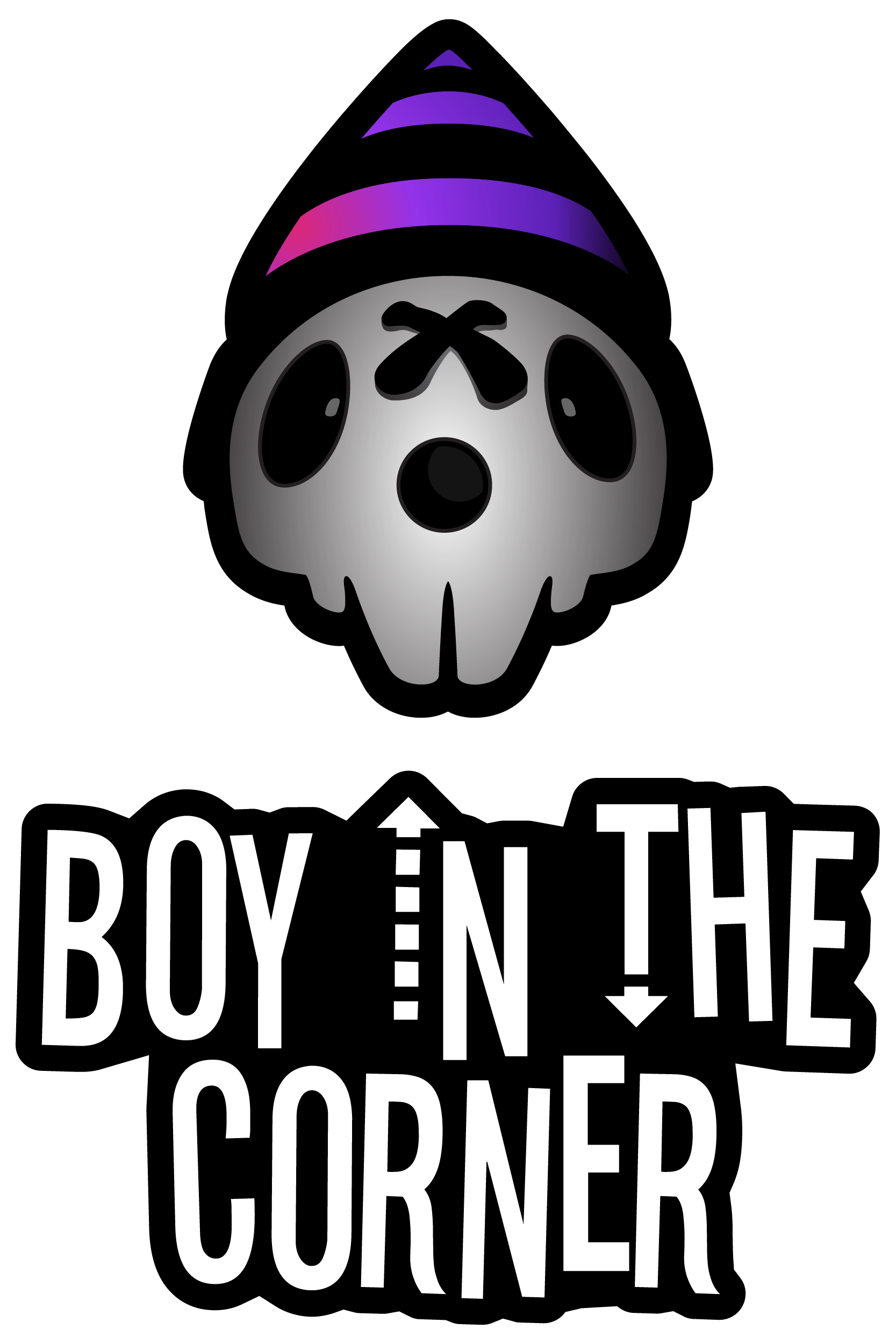 Boy In The Corner Logo Pink and Purple Hat