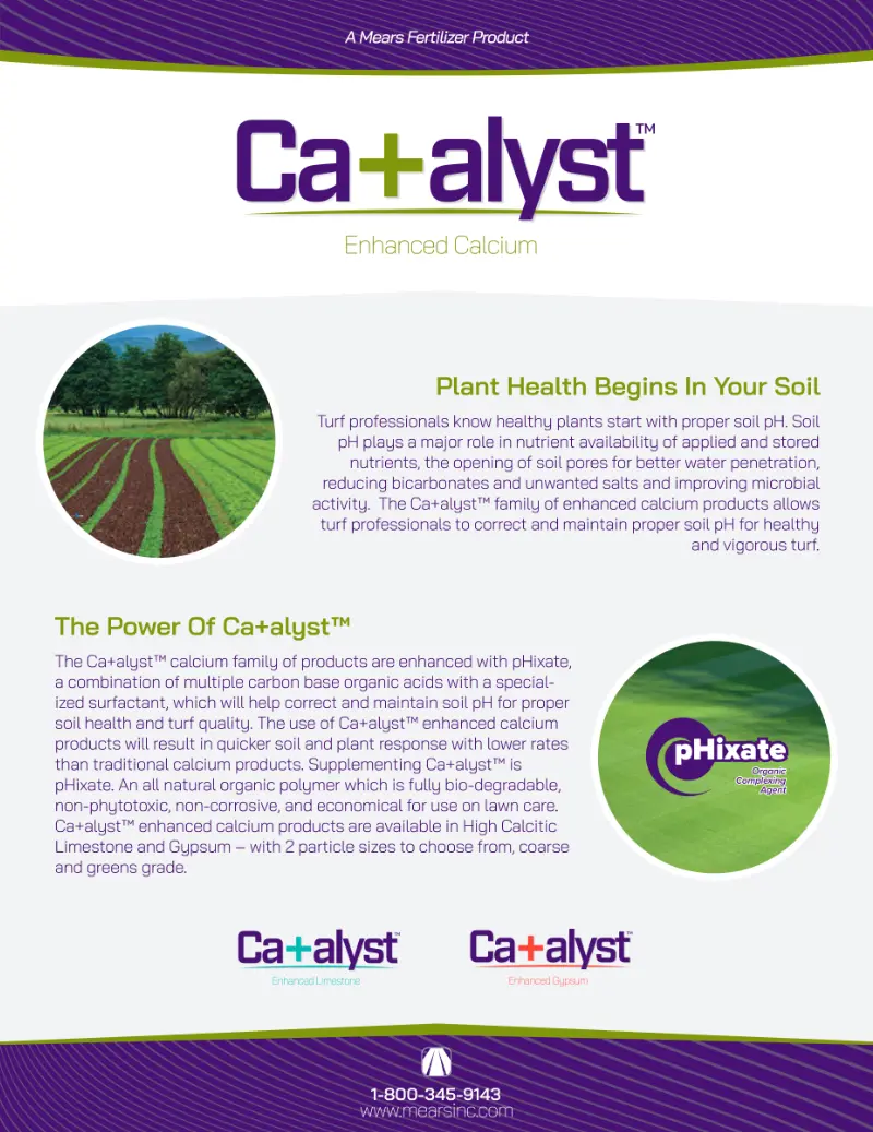 Mears Fertilizer, Inc. Ca+alyst Cover