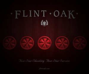 Flint Oak Five Star Postcard Front